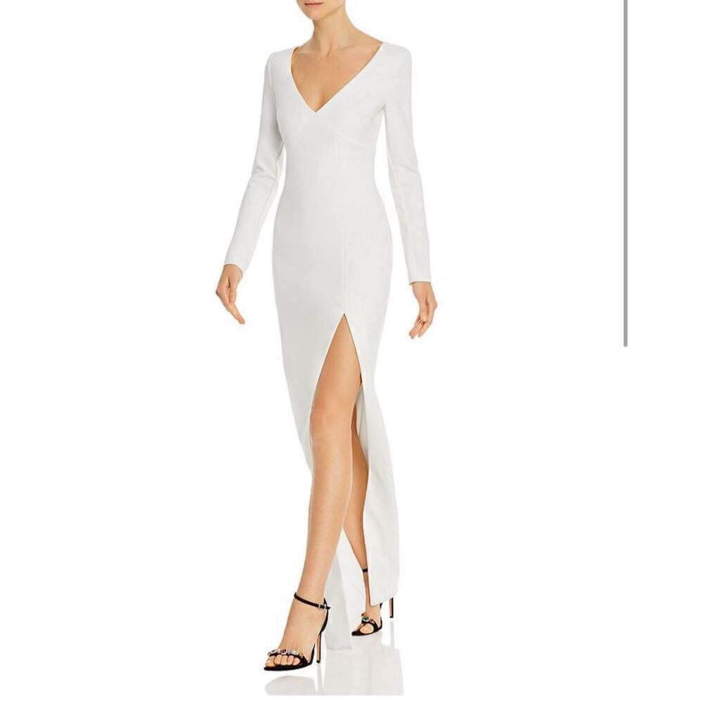 Likely Leandra Long-Sleeve Gown Size 14